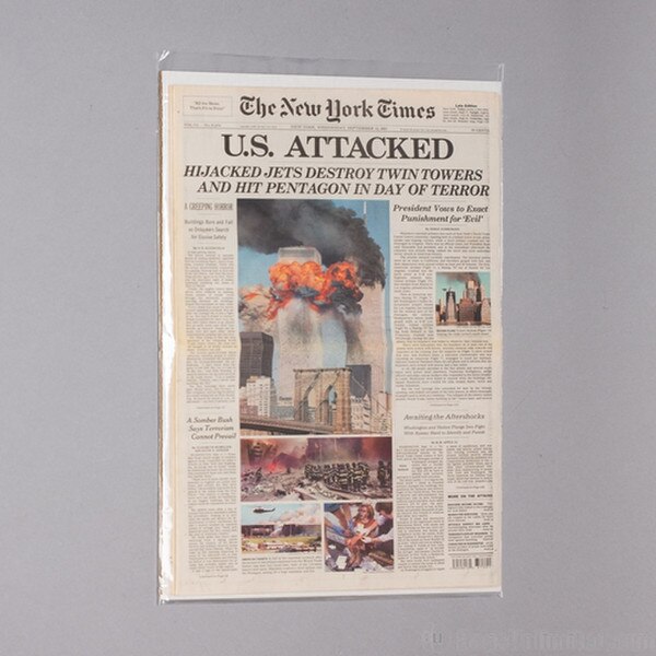 Newspaper Sleeve. Holds current-day
